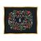 Stupell Industries Merry & Bright Poinsettia Wreath Framed Floater Canvas Wall Art
